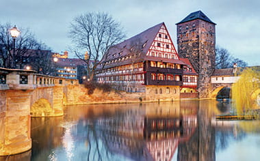Nuremberg in winter, Germany Nuremberg in winter, Germany